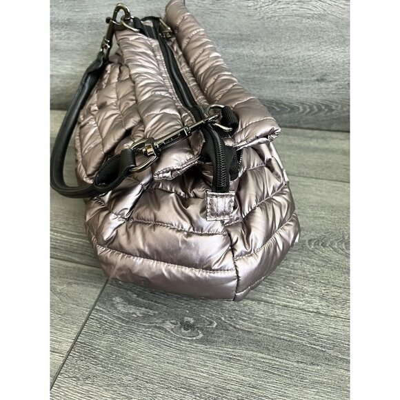 Think Royln Convertible Nylon Tote  - Carrington Pearl Latte color bag - Picture 6 of 10